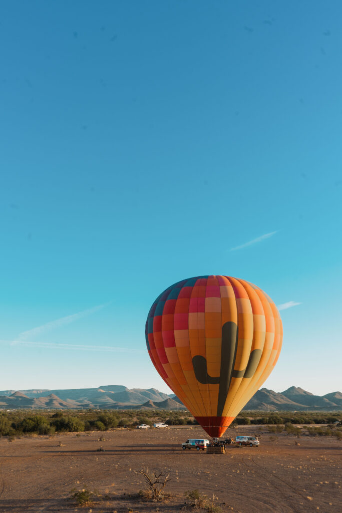 Hot Air Balloon Ride in Phoenix Arizonxa